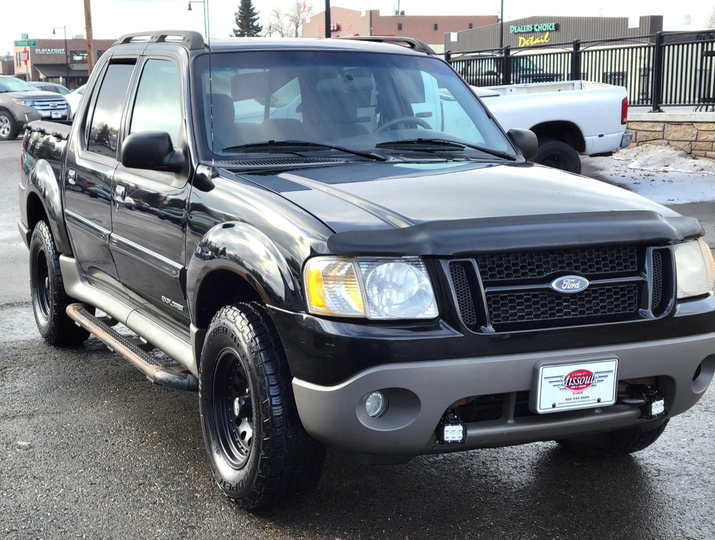 2001 Black /Black Ford Explorer Sport Trac Sport Trac (1FMZU77E41U) with an 4.0L V6 engine, Automatic transmission, located at 450 N Russell, Missoula, MT, 59801, (406) 543-6600, 46.874496, -114.017433 - Hard to find Truck / SUV. 4 Wheel Drive. Automatic Transmission. Nice Wheels and Tires. Power Windows and Locks. Power Back Window. AM FM CD. Air. Cruise. Tilt. Financing is not available on this vehicle. - Photo#3